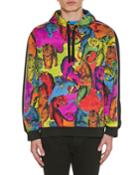Men's Multi-tiger Pullover Hoodie