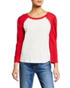 Vista Colorblock Raglan Top