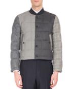 Suiting Wool Puffer Jacket