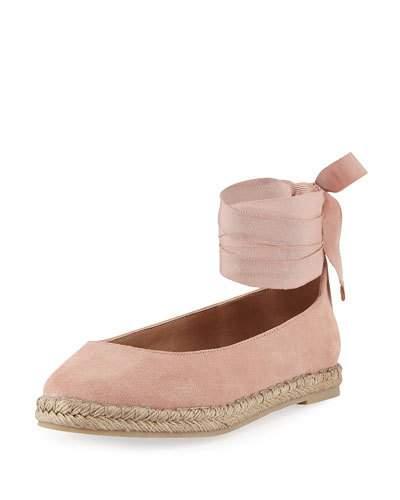 Faithe Ankle-wrap Ballerina Flat