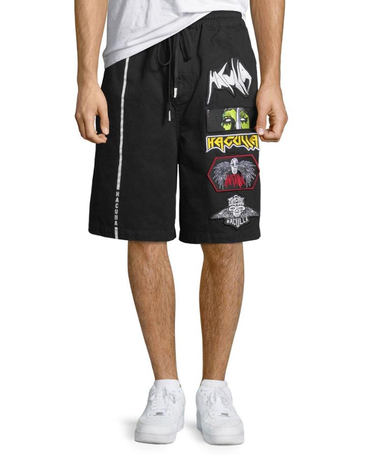 Men's Patched Cotton