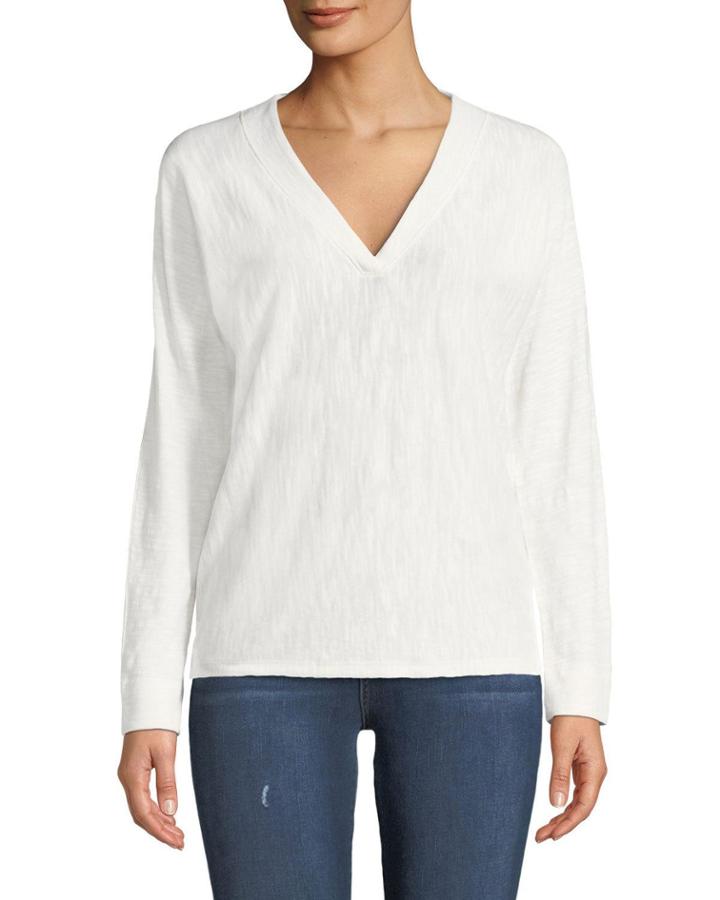 V-neck Long-sleeve