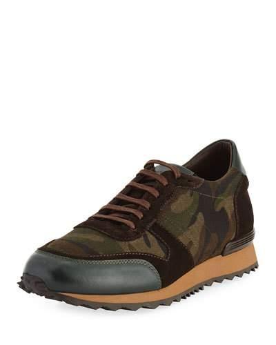 Camo-print Trainer