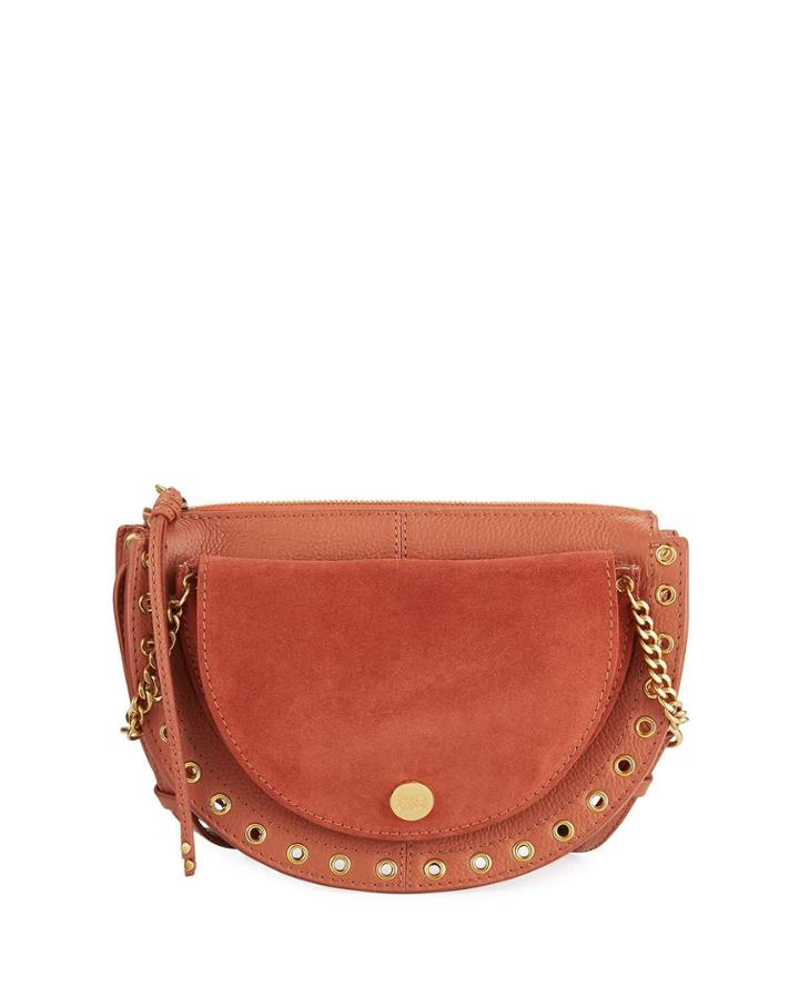 Kriss Small Grommet Crossbody Bag