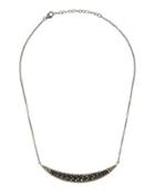Champagne Diamond & Spinel Pendant Necklace