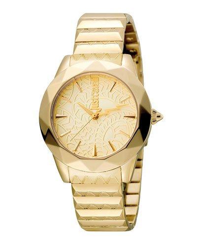 35mm Rock Sangallo Bracelet Watch, Yellow Golden
