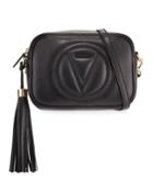 Mia Sauvage Quilted Logo Tassel Bag