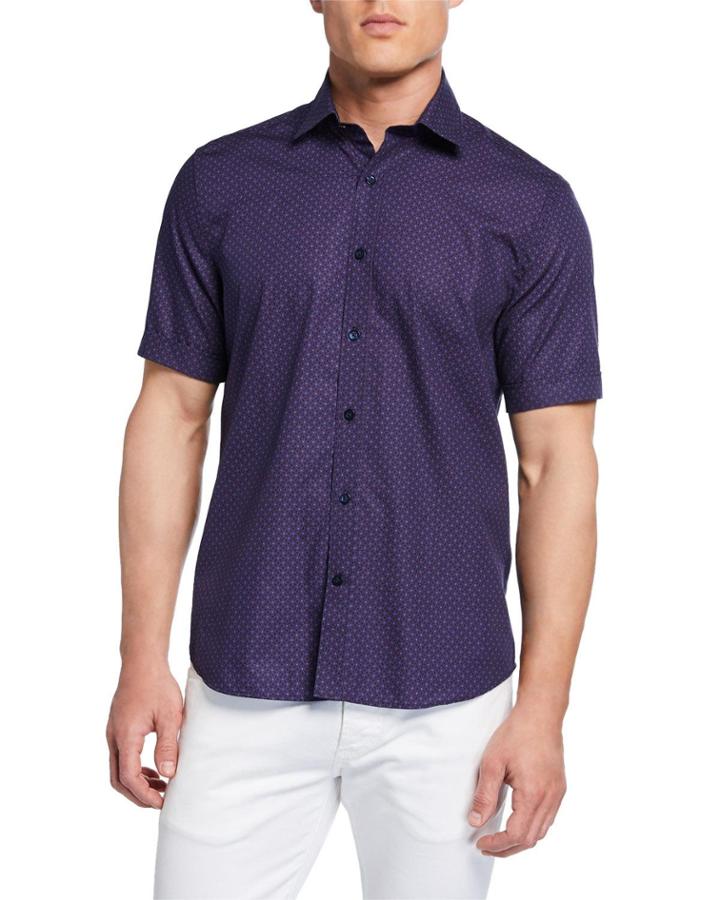 Men's Short-sleeve Printed