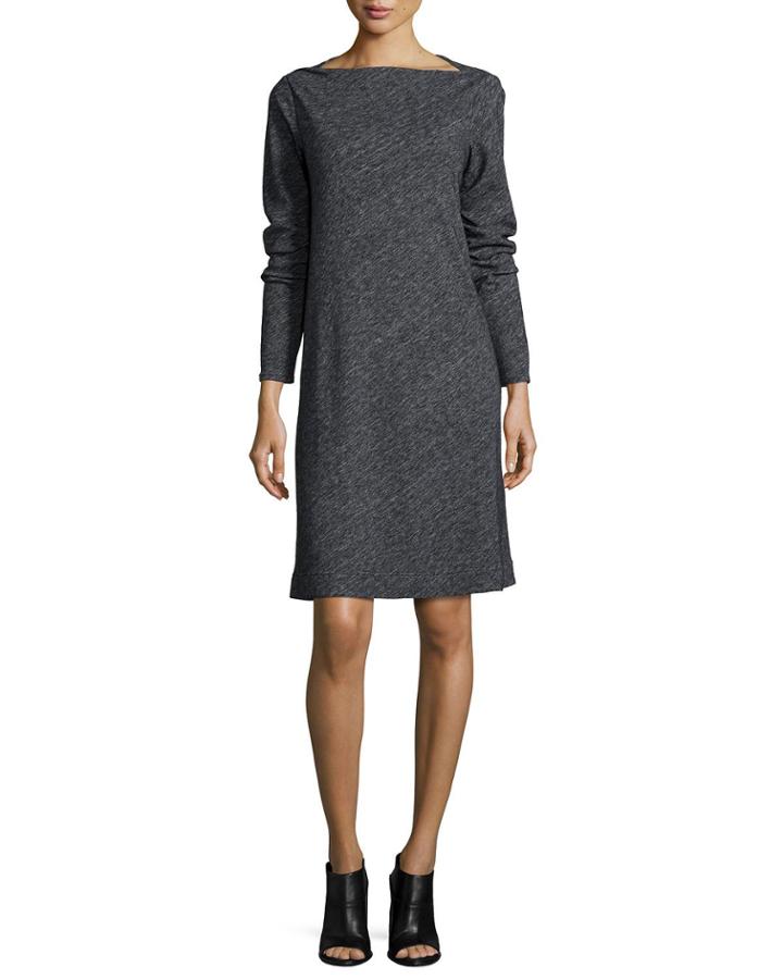 Petite Ctn Bias Twist Dress
