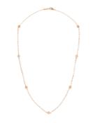 14k Rose Gold Ombre Disc Necklace