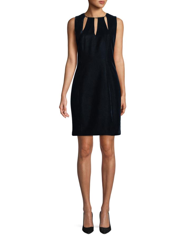 Jemra Sleeveless Velvet