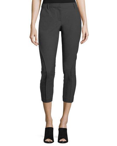 Riding-cut Cropped Pants