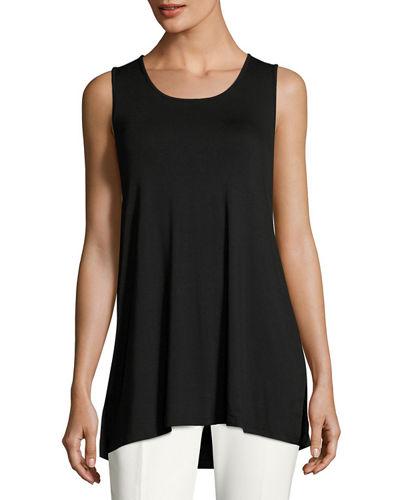 Scoop-neck Lace-back