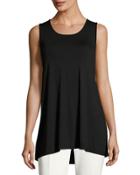 Scoop-neck Lace-back