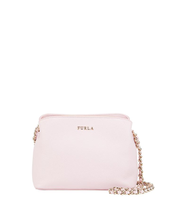 Tessa Mini Leather Crossbody Bag