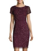 Short-sleeve Beaded