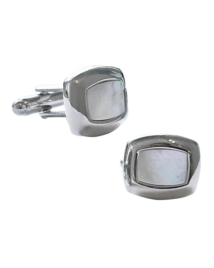 Mother-of-pearl Rectangular Cufflinks