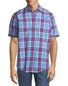 Check Short-sleeve