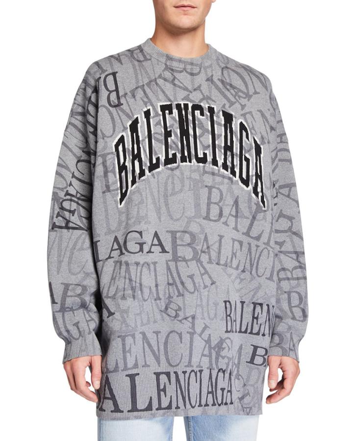 Men's Oversized Logo Typographic