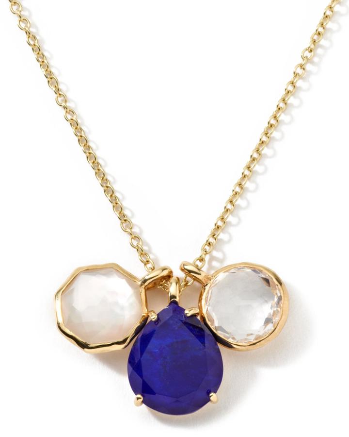 18k Rock Candy&reg; Gelato Triple Pendant Necklace In Corsica