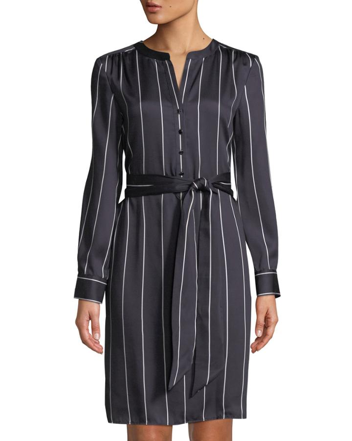 Flora Striped Denim