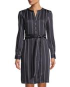 Flora Striped Denim