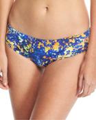 Printed Hipster Full-bottom Bikini Bottoms