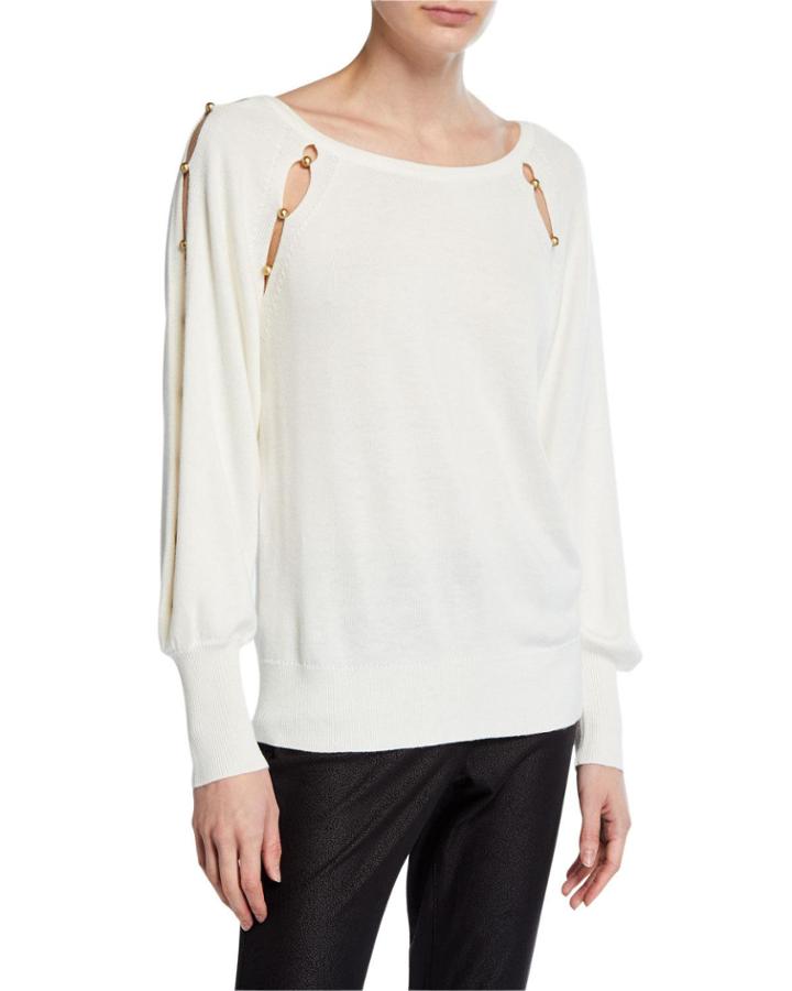 Nadine Embellished Cutout