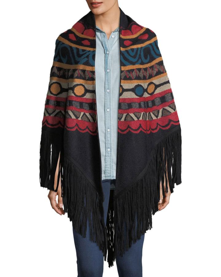 Massai Intarsia Wool-blend