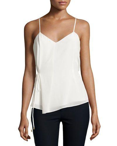 Side-tie V-neck Cami,
