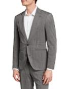 Men's Peak-lapel Two-piece Wool