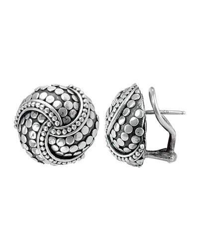 Dot Twirl Round Earrings