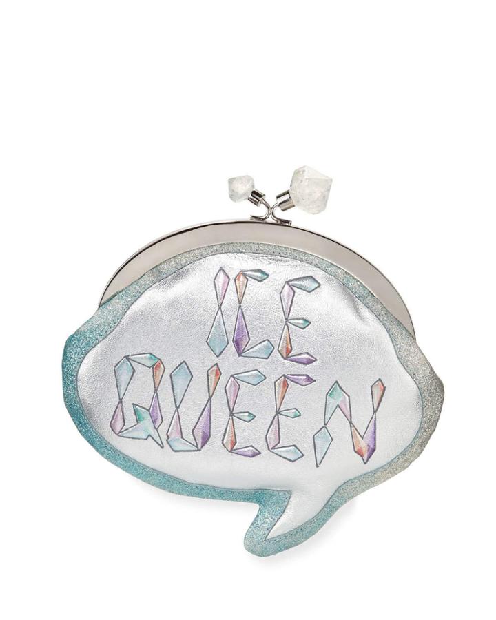 Ice Queen Speech Bubble Clutch Bag
