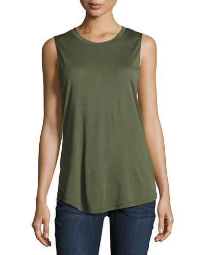 Wings-print Crewneck Tank