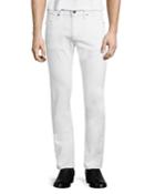 Bowery Slim-fit Jeans, Bone White