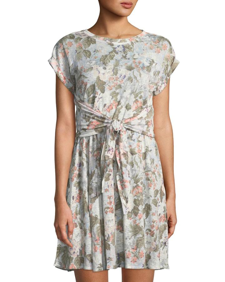 Penelope Floral Jersey Dress