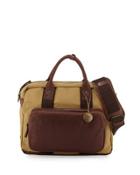 Lewis Canvas & Leather Briefcase