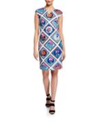 Split-neck Printed