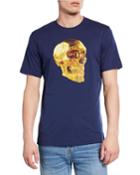 Men's Gunpowder Skull Cotton T-shirt