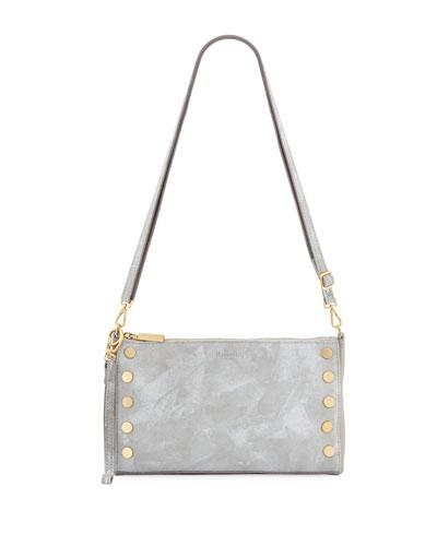 Getty Lunar Mixed Shoulder Bag, Gray