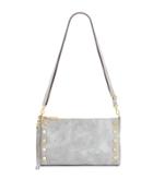 Getty Lunar Mixed Shoulder Bag, Gray