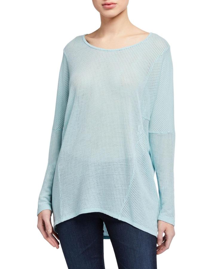 Marissa Mesh High-low Top