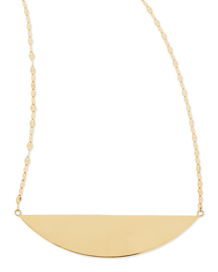 Lana 14k Gold Reflector Pendant Necklace, Women's, Yellow Gol