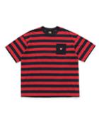 Men's Border Pocket Striped T-shirt