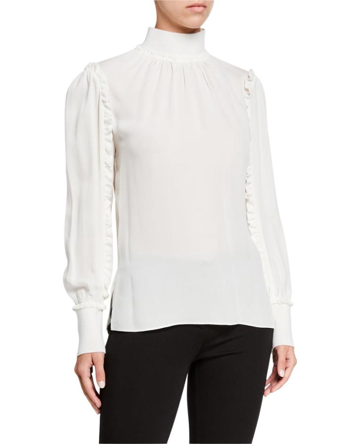 Delora Ruffled-trim
