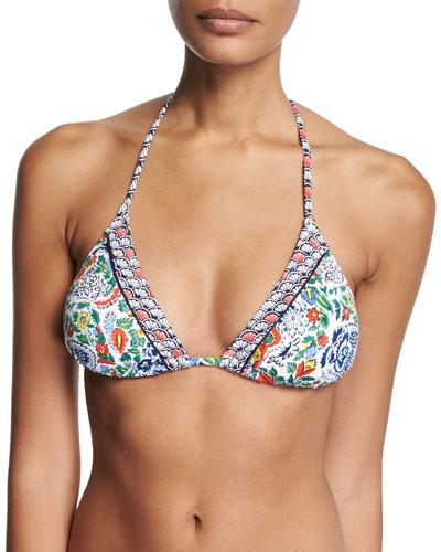 Provincial Triangle Swim Top,