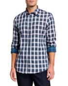 Men's Curt Long-sleeve Double Face