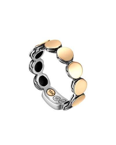 Dot 18k Two-tone Ring