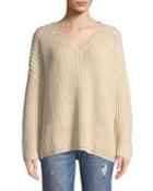 Adams Chunky Knit V-neck