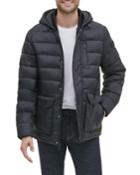 Men's Quilted Jacket With Bib
